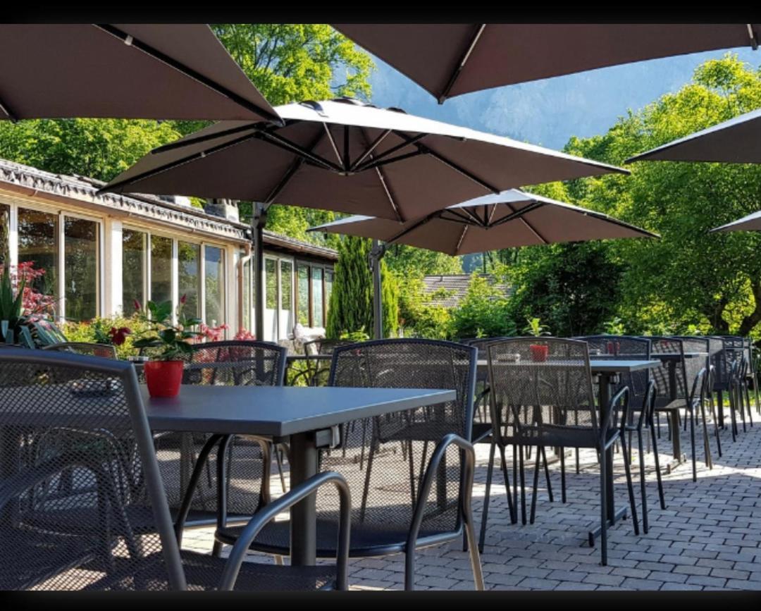 Restaurant Les Verines Chamoson 外观 照片